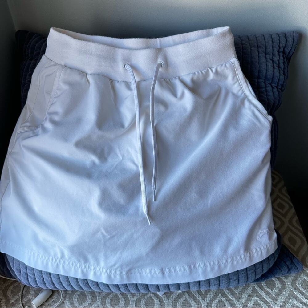 Slazenger White Athletic Skort with Drawstring sz xs Pickleball Golf Tennis